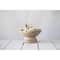 Hello Honey® 9.75" Ridged Mango Wood Footed Bowl